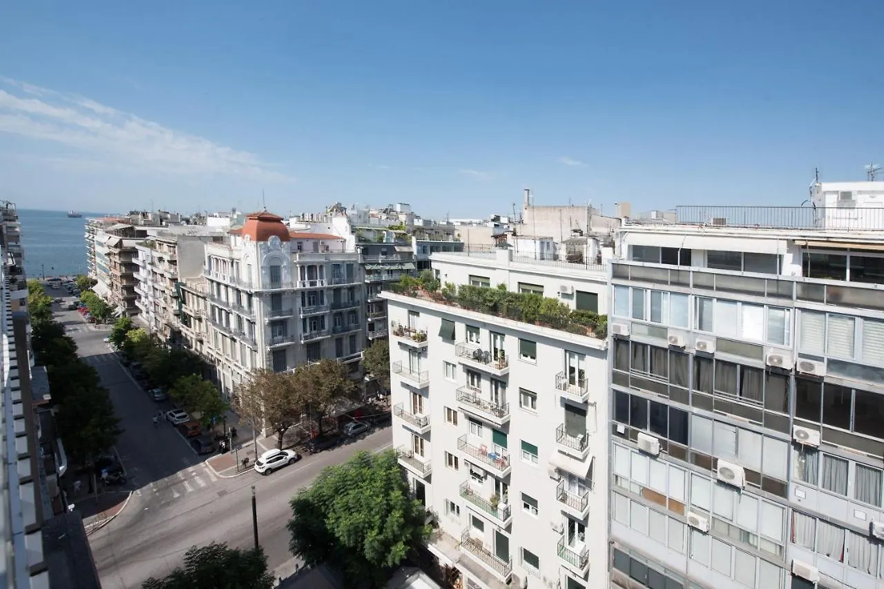 Daphne By Halu! : Downtown Family Penthouse Apartment Thessaloniki 0*,